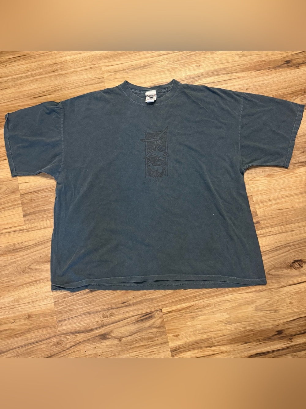 Vintage Alaska T Shirt USA Made Oarsman 913 Extra Large XL Y2K 1990’s